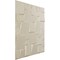 Ekena Millwork 19 5/8in. W x 19 5/8in. H Modern Square EnduraWall Decorative 3D Wall Panel Covers 2.67 Sq. Ft. WP20X20MSEPE - alternate 2